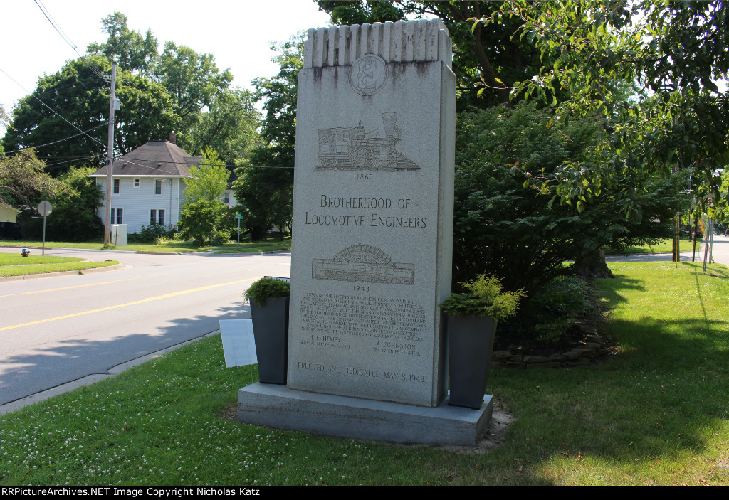 Brotherhood Of Locomotive Engineers Monument